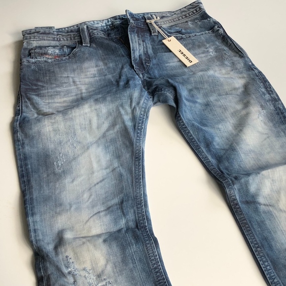 Mens Diesel Jeans Thavar 3x32 Wash 829b 